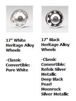 2016 Beetle Convertible Classic Wheels