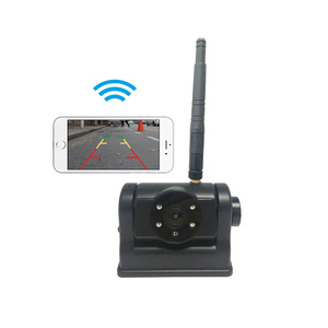 Wireless 2.4GHz Backup Camera with Rechargeable Battery and Strong Magnetic Mount