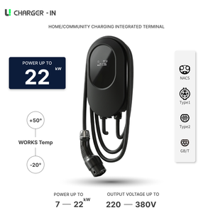 Charger-in EV Charger Fast Charging Station 7KW 11KW 21KW for Electric Vehicles