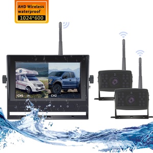 1080P Digital Wireless Backup Camera Kit 7-Inch Waterproof Monitor