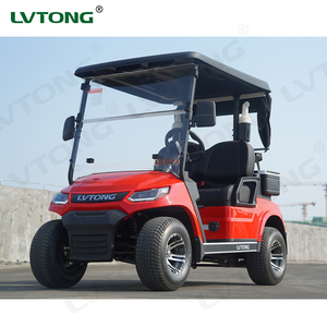 Custom Electric Golf Cart with Double Wishbone Independent Front Suspension Smooth Ride 48V Battery 70-90km Range